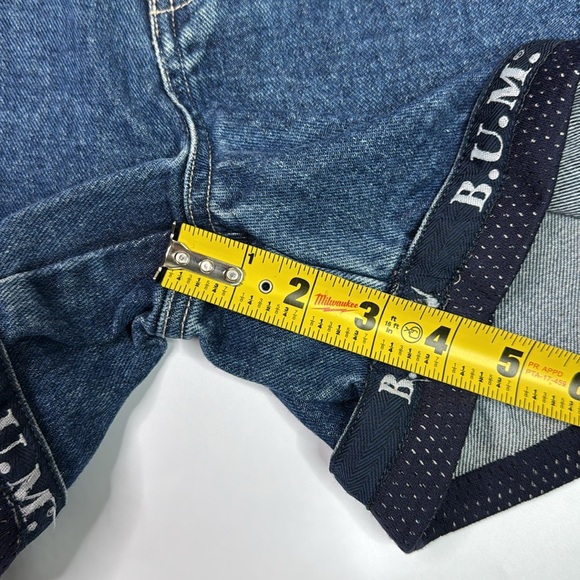 Vintage Bum Equipment Denim Shorts Size 7/8 Waist 24 - Picture 5 of 10